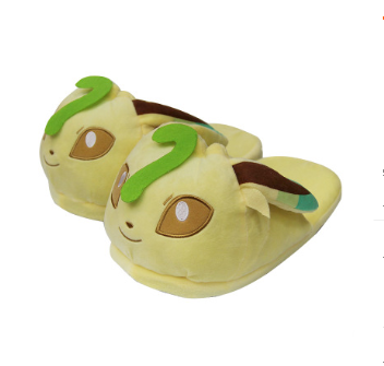 28-32cm Digimon Adventure Pokémon Plush Doll Indoor shoes For Adults Home Autumn Winter Slippers gifts